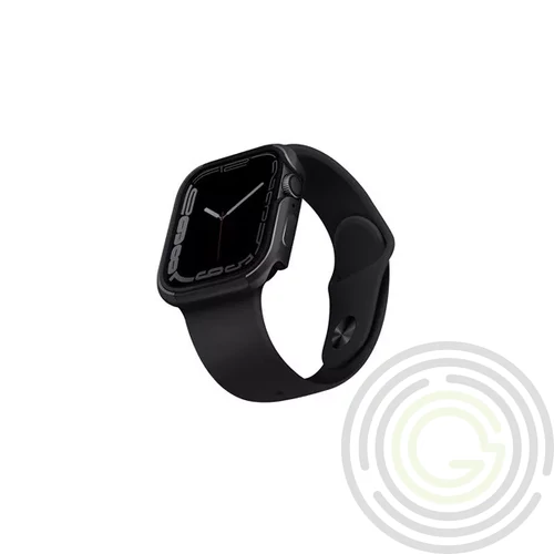 Uniq Valencia Apple Watch 41mm/40mm aluminium tok, fekete