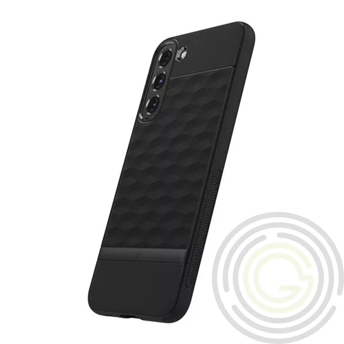 Caseology Parallax Samsung Galaxy S22+ Matte Black tok, fekete