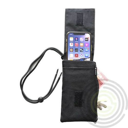 Swissten Pocket szövettáska, 6,4", fekete