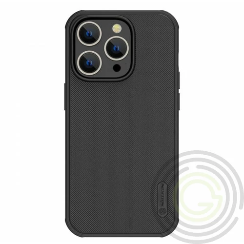 NILLKIN SUPER FROSTED SHIELD PRO APPLE IPHONE 14 PRO MAX, MŰANYAG TOK, FEKETE