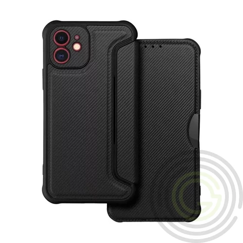 RAZOR BOOK APPLE IPHONE 12 FLIP TOK, FEKETE