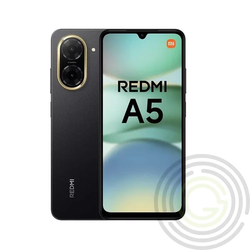 Xiaomi Redmi A5 4/128GB Dual SIM kártyafüggetlen érintős mobiltelefon, fekete, 6,88 hüvelykes