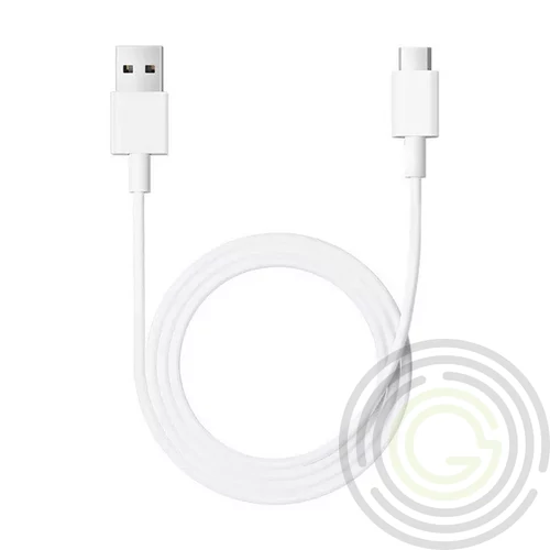 Xiaomi fehér USB A - Type-C gyorstöltő adatkábel 1m 3A
