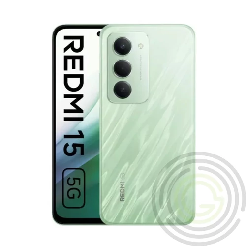 Xiaomi Redmi 15 5G 4/128GB Dual SIM kártyafüggetlen érintős mobiltelefon, zöld, 6.9 inch