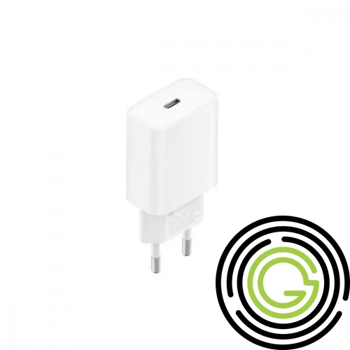 Xiaomi gyári hálózati fehér töltőfej Type-C csatlakozóval 3A 20W (BHR4927GL)