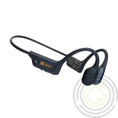 AGM Motion Buds 1 IP68 vízálló csontvezetéses sport bluetooth headset fekete