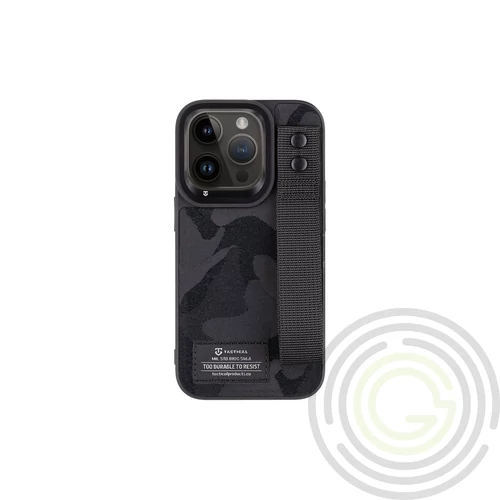 TACTICAL CAMO TROOP APPLE IPHONE 14 PRO TOK, FEKETE