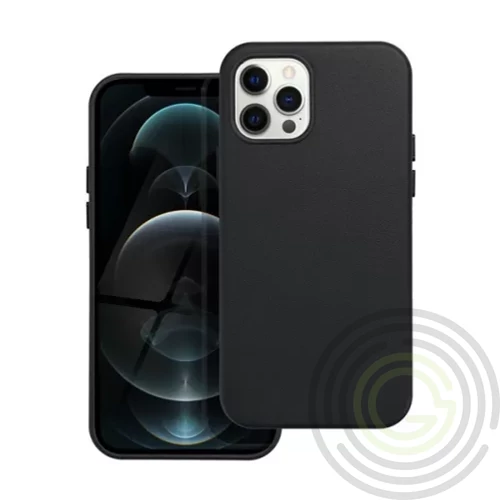 Magsafe műbőr tok iPhone 14 Pro Max, fekete