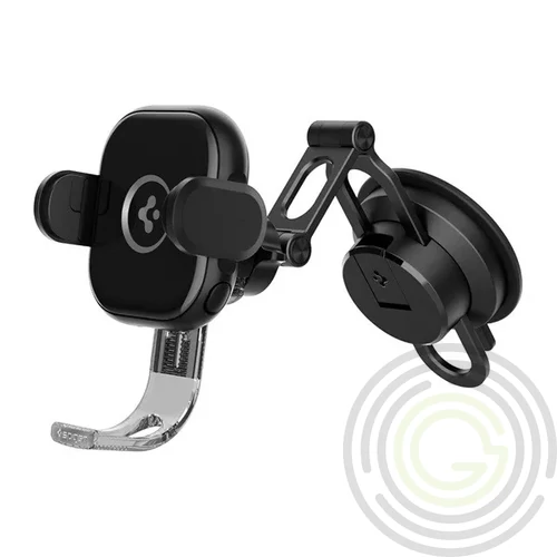 Spigen OneTap UTS35W univerzális autós tartó wireless töltővel, szélvédőre, műszerfalra