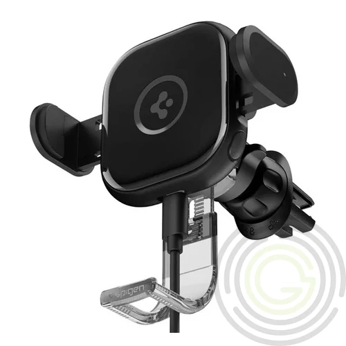 Spigen OneTap UTS12W univerzális autós tartó, wireless töltővel, szellőzőrácsba