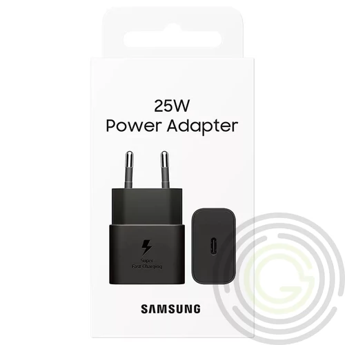 Samsung EP-T2510NBEGEU gyári hálózati fekete Type-C gyorstöltő 3A 25W