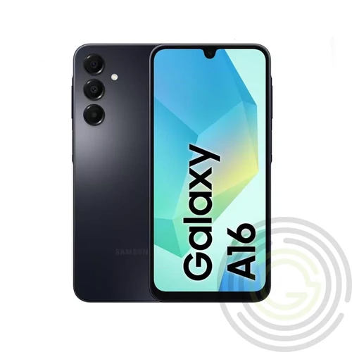 Samsung A165F Galaxy A16 4G 4/128GB Dual SIM kártyafüggetlen érintős mobiltelefon, fekete, 6.7 inch