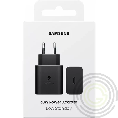 Samsung EP-T6010NBEGW gyári hálózati fekete gyorstöltő 3A 60W