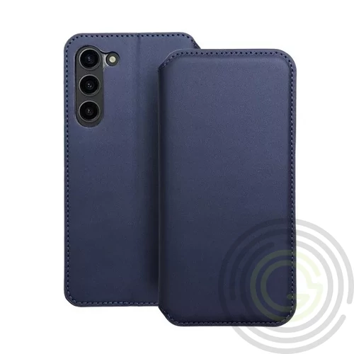 Dual Pocket Samsung S24 PLUS flip tok, kék