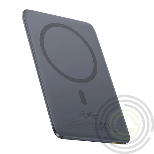 Baseus PicoGo AM41 5000mAh 20W ultravékony MagSafe kompatibilis külső akkumulátor fekete Baseus Simp