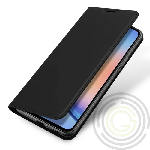 BOOKTYPE Samsung Galaxy A36 5G oldalra nyíló tok,Fekete