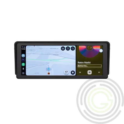 SAL CARPLAY10 multimédia központ, 10” IPS LCD érintőképernyő, CarPlay, Android Auto, USB/microSD