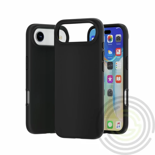 iPhone Air mágneses szilikon tok, Fekete