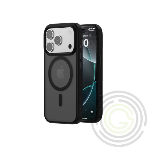 iPhone 17 Pro mágneses prémium matt tok, Fekete