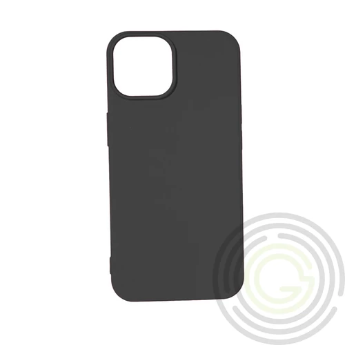 PREMIUM SZILIKON TOK, IPHONE 14 PRO, FEKETE