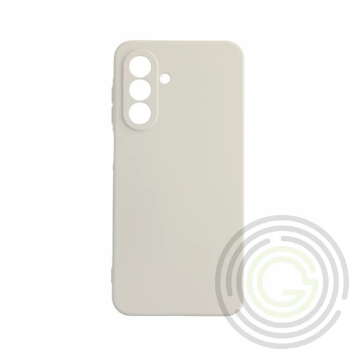 Premium szilikon tok, Samsung A26, Tört fehér