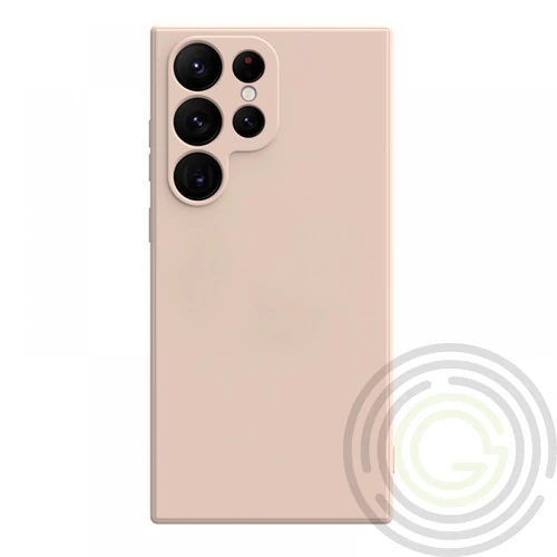 Premium szilikon tok, Samsung S23 Ultra, Puder