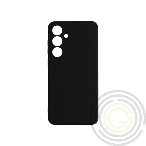 Premium szilikon tok, Samsung S24 FE, Fekete