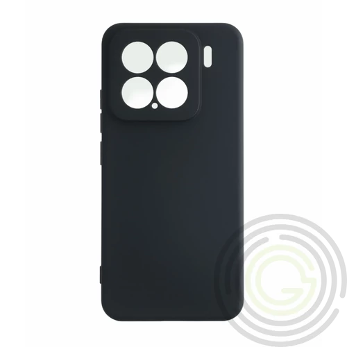 Premium szilikon tok, Xiaomi 15 5G, Fekete