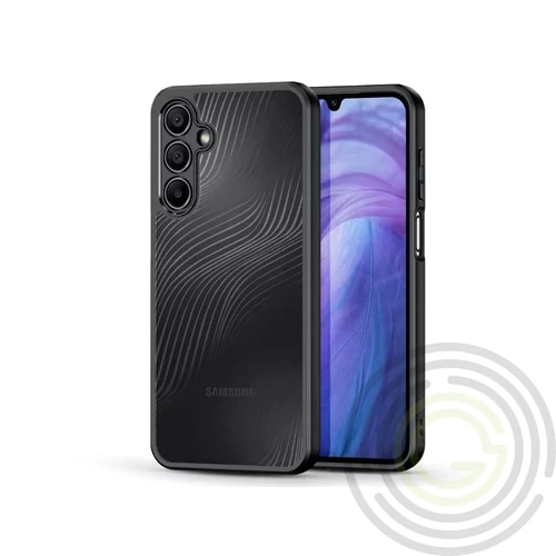 Dux Ducis Aimo Series tok - Samsung SM-A165 Galaxy A16 4G/A16 5G - fekete/átlátszó