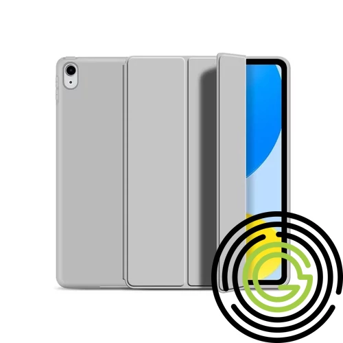 APPLE IPAD 10.9 (2022) TABLET TOK (SMART CASE) ON/OFF FUNKCIÓVAL - GREY (ECO CSOMAGOLÁS)