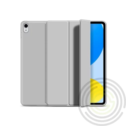 APPLE IPAD 10.9 (2022) TABLET TOK (SMART CASE) ON/OFF FUNKCIÓVAL - GREY (ECO CSOMAGOLÁS)