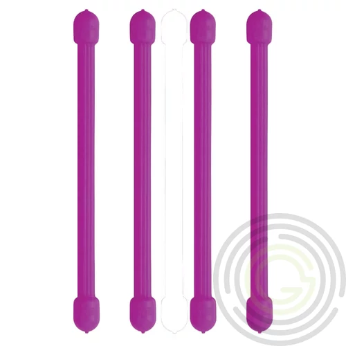 Nite Ize Gear Tie 3" kötöző, lila (GT3-4PK-23) (OS)