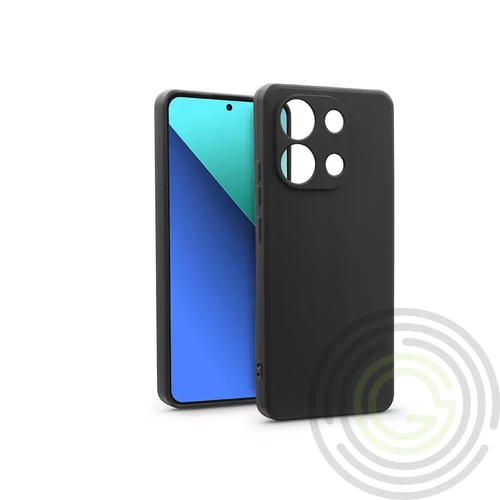 XIAOMI REDMI NOTE 13 4G SZILIKON HÁTLAP - SOFT - FEKETE