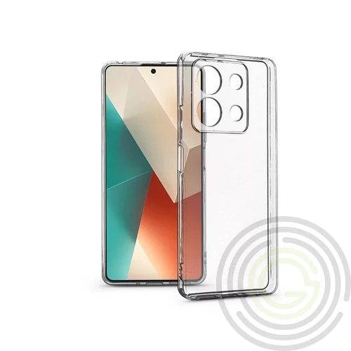 Clear Case Xiaomi Redmi Note 13 5G szilikon hátlap kameravédővel - átlátszó