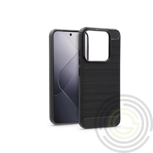 Carbon Xiaomi 14 szilikon hátlap - fekete