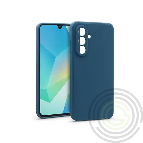 Matt szilikon tok - Samsung SM-A165 Galaxy A16 4G/A16 5G - kék