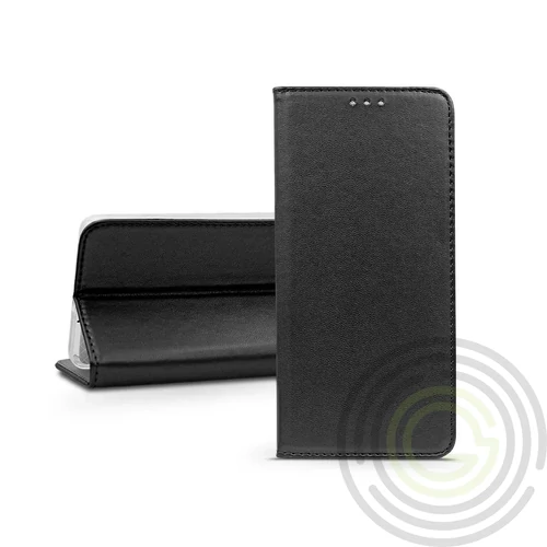 Smart Magneto Book Flip oldalra nyíló tok - Samsung SM-S937 Galaxy S25 -fekete