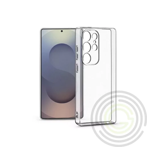 Clear Case kameravédős szilikon tok - Samsung SM-S938 Galaxy S25 Ultra -átlátszó