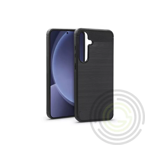 Carbon szilikon - Samsung SM-S936 Galaxy S25+ - fekete