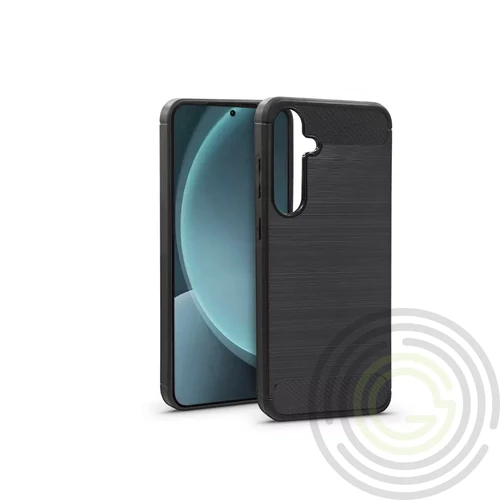 Carbon szilikon - Samsung SM-S937 Galaxy S25 - fekete