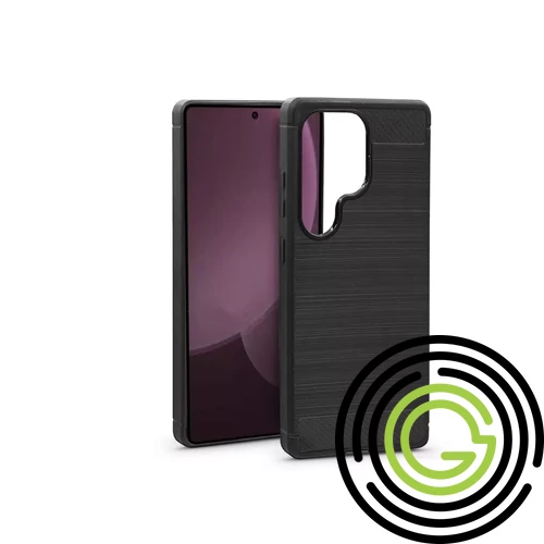Carbon szilikon - Samsung SM-S938 Galaxy S25 Ultra - fekete