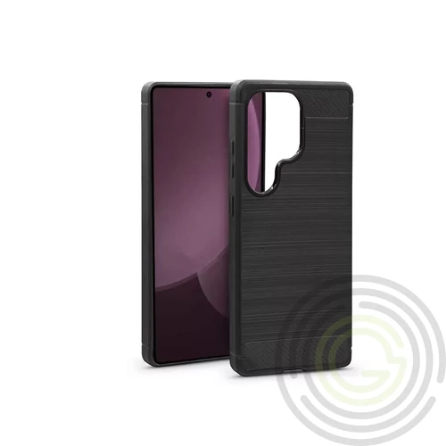 Carbon szilikon - Samsung SM-S938 Galaxy S25 Ultra - fekete