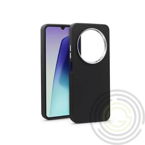 Frame szilikon tok - Xiaomi Redmi 14C - fekete
