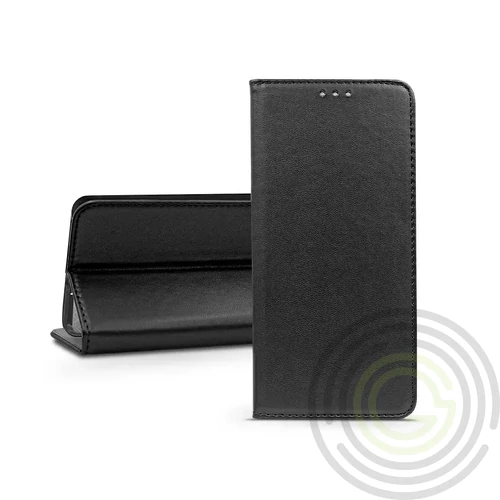 Smart Magneto Book Flip oldalra nyíló tok - Samsung SM-A266 Galaxy A26 -fekete