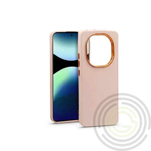 Frame szilikon tok - Xiaomi Redmi Note 14 Pro 5G/Note 14 Pro+ 5G - pink