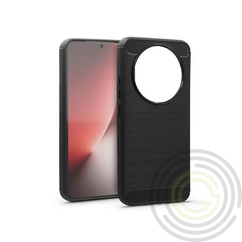 Haffner Carbon szilikon tok - Honor Magic8 Lite - fekete
