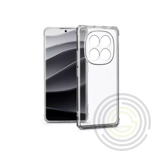Anti - Shock - Xiaomi Redmi Note 14 Pro 5G/Note 14 Pro+ 5G - ütésálló, átlátszó szilikon tok
