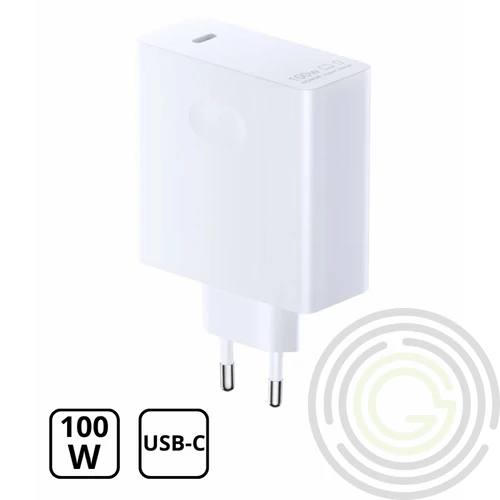 Honor SuperCharge100W hálózati töltő Usb-C, Fehér