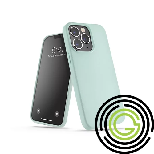 Apple iPhone 13/14 szilikon hátlap - Roar Space - sky blue