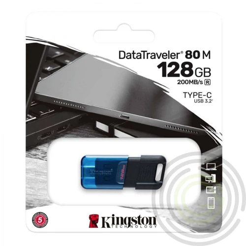 Kingston 128GB DataTraveler 80 M USB-C 3.2